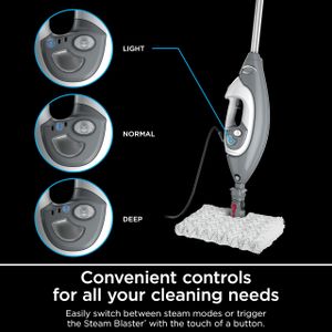 Shark Steam Pocket Mop – Floor Cleaner with Washable Pads