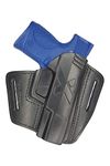 VlaMiTex U5 100% Leather IPSC Quick Draw Holster for Smith & Wesson M&P 9 Compact