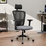 Green Soul Jupiter Pro | Office Chair | High Back Mesh Ergonomic Home Office Desk Chair | 4D Armrests | 2D Adjustable Lumbar Support | Seat Slider | Multi-Tilt Lock Mechanism | Black Grey