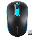 ZEBRONICS Dash Pro 2.4GHz Wireless Mouse, Upto 1600 DPI, 3 Level DPI, High Precision, Power Saving Mode, Comfortable & Lightweight, for Mac | Laptop | Computer (Blue)