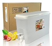 NDBOX Slim Fridge Jug with Tap for 