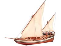 Artesania Latina – Wooden Ship Model Kit – Arab Dhow, Sultan – Model 22165, 1:60 Scale – Models to Assemble – Intermediate Level