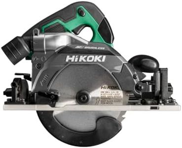 HiKOKI C3606DUMW2Z 36V Brushless 165mm Cordless Circular Saw with 66 mm Cutting Depth and Guide Rail Compatible baseplate - Body Only with CAse