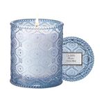 LA Jolie Muse Lemon Candle, Scented Candles Gifts for Women, Citrus Mint Candles for Home Scented, Natural Soy Candle, 40 Hours Long Burning