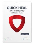 Quick Heal | Antivirus Pro | Renewal Pack | 1 User | 3 Years (Physical Box) | Existing ( 1 User ) Subscription Needed