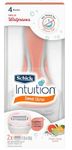 Schick Intuition Womens Razor Fresh Citrus Scent, 1 Handle with 2 Refills