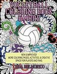 Volleyball Coloring Book & More: Co