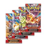 Pokemon - Booster Pack Lot - Four Random Packs - x4 - Pack Artwork May Vary