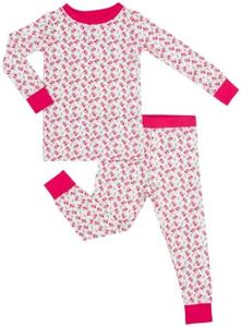LollyBanks Toddler Pajamas,Viscose from Bamboo Sleepwear Set for Kids