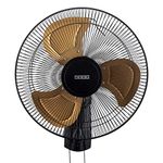 USHA Colossus Rust Free Aluminium Blade 400mm Wall Fan (Golden) Pack of 1