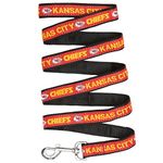 Pets First NFL Kansas City Chiefs Pet Leash, Medium