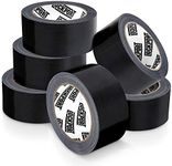 Lockport Black Duct Tape - Roll Multi Pack - 20 Yards x 2 Inch - Duct Tape Heavy Duty - Waterproof - No Residue - Strong Tape - Bulk Value-Easy Tear - Industrial Use- DIY Home Repair