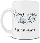 Friends The Television Series – How You Doin – White Ceramic Mug – OFFICIAL MERCHANDISE – Perfect for Gifting or Collecting