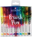 Ecoline Brush Pen Set of 10 Liquid 