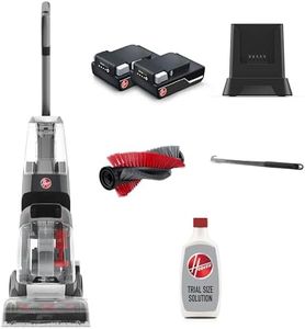 Hoover ONEPWR SmartWash Cordless Carpet Cleaner,Large Capacity, Automatic Wash and Dry Carpet Washer, with Rechargeable Battery, Up to 35 Min Runtime