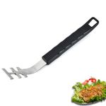 Grate Lifter Tool Heat Resistant Grill Grate Lifter Anti-Scald Cooking Grate Lifter Tool Bakeware Starter Charcoal BBQ Camping Charcoal Grill Hook Pot Holder Gripper for Outdoor Barbecue Grill