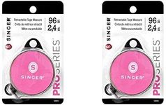 Singer ProSeries Retractable Tape Measure, 96",Teal (2)