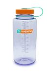 Nalgene Sustain Tritan BPA-Free Water Bottle Made with Material Derived From 50% Plastic Waste, 32 OZ, Wide Mouth, Amethyst