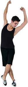 Body Wrappers Ripstop Pants for Dance, Hiking, Workouts - Unisex Warm Up Pants for Men and Women - Style 701, Black, Medium