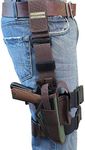 Barsony New Woodland Green Tactical Drop Leg Holster for S&W 1911 4505 4506 945 Right