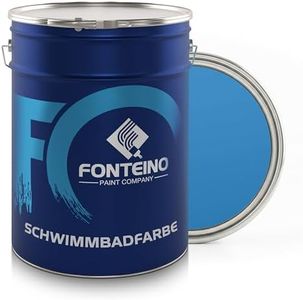 Schwimmbadfarbe Poolfarbe Poolbeschichtung Schwimmbeckenfarbe Lichtblau 5L