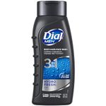 Dial Men Body Wash Hydro Fresh Scent 3-in-1 (Hair, Body and Face Wash) 473ml (Pack of 1)