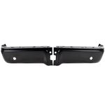 Garage-Pro Step Bumper Set of 2 Compatible with 2009-2014 Ford F-150 Powdercoated Black, with Rear Object Sensors Hole, Styleside