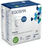 Egosan Super Incontinence Adult Pull Up Underwear with New Stretchable Waistband, Maximum Absorbency for Active Men and Women (Large, 14, Count)