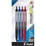 Pilot 17167 Precise V10 RT Premium Rolling Ball Pen, Pack of 4