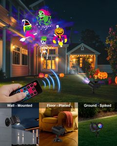 COOLWUFAN 2-in-1 Projector Light – LED Night Lamp for Home