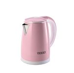 Usha Cool Touch Electric Kettle 1800W | 1.8L | Double Layered Cool Touch Outer Body | Safety with auto cut-off function | SS304 grade stainless steel inner body | Wider Mouth | 2 years warranty (Pink)