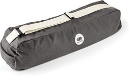 Lotuscrafts Yoga Mat Bag PUNE - Fair & Ecological - Yoga Bag Made of 100% Organic Cotton - Yoga Bag for Yoga Mat - Yoga Mat Cover - Yoga Mat Carrier Bag - Yoga Equipment Bag - GOTS Certified