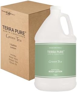 Terra Pure Green Tea Hotel Body Lotion | 1 Gallon | For Hospitality & Vacation Rentals to Refill Dispensers | (Single Gallon)