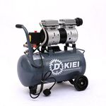 DKIEI 25L Air Compressor, Oil Free, 8CFM/115psi, Electric 2.5HP 230v Direct Drive, Low Noise Air Compressor for Tire Pumping, Car Grooming, Home Spray-Painting, Nailing, 2 Year Warranty, Grey