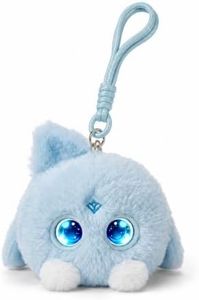 OKIVIVI AI Plush Companion Pet, Interactive Talking Bag Charm with Real-Time Voice Interaction & Touch Response, Cute Wearable Plush Friend for Bags, Desks & Everyday Carry(Blue)