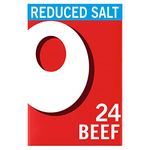 OXO 24 Reduced Salt Big Flavour Beef Stock Cubes, 142 g (Pack of 1)