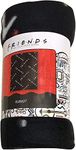 Friends Logo Black Polar Fleece Blanket