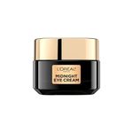 L'Oréal Paris Midnight Eye Cream, Under Eye Cream for Dark Circles and Wrinkles, Anti Aging, With Vitamin E and Antioxidant Recovery Complex, Cell Rewall, 15 ml