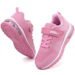 Kids Running Shoes Boys Girls Tennis Shoes Air Cushion Sports Shoes Lightweight Breathable Fashion Sneakers Athletic Walking Shoes For Children Casual Gym Jogging Shoes Toddler/Little/Big Kid