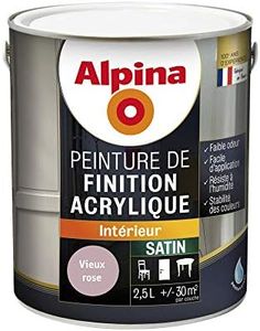 Alpina 952173 Peinture de Finition-Acrylique, Satin Vieux Rose