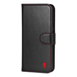 TORRO Leather Case Compatible with Google Pixel 9 Pro XL – Premium Leather Wallet Case with Kickstand and Card Slots (Black)