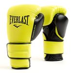 Everlast Powerlock2 Pro Hook & Loop Leather Boxing Training Gloves