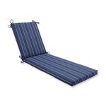 Pillow Perfect Pillow Perfect Outdoor/Indoor Wickenburg Indigo Chaise Lounge Cushion 80x23x3