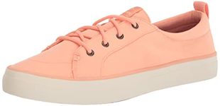 Sperry Women's Crest Vibe Sneaker, Peach, 5 UK