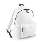 BagBase BG125 Original Fashion Backpack - White/Graphite Grey