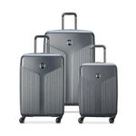 Delsey Luggage Paris Comete 3.0 Hardside Expandable Luggage with Spinner Wheels, Graphite, Carry-on 20 Inch, Comete 3.0 Hardside Expandable Luggage with Spinner Wheels