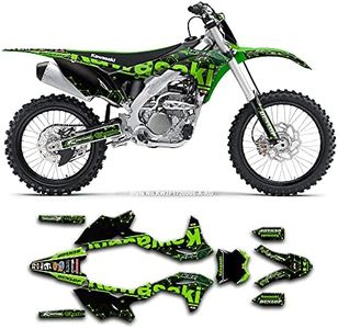 Kungfu Graphics Decal Kit for Kawasaki KX250F KXF250 KX 250F KXF 250 2017 2018 2019 2020, KW2F1720006-A-KO