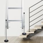 FamiliHope Ladder Levelers - Adjustable Ladder Extension with Anti Slip Base, Ladder Standoff for Roof Ladder, Leg Levelers for Stair Support Feet, Ladder Accessories, Ground Ladder Stabilize