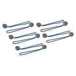 Silverline 237045 Tarpaulin Ball Bungees 10pk 175 mm,Blue