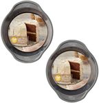 Wilton Perfect Results Premium 6-inch Non-Stick Round Cake Pan Set, 2-Piece, Steel